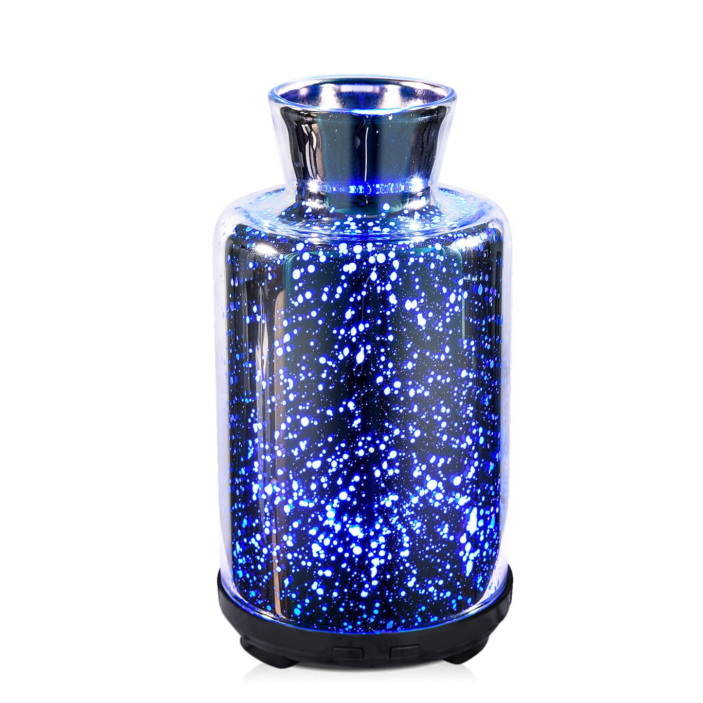 Essential Oil Diffuser Glass Aromatherapy Ultrasonic Humidifier, Auto Shut-Off BPA Free, Aroma Decoration for Home,Office,Gym,Spa,Premium Gift 100ML