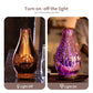 Porseme Rose Gold Essential Oil Diffuser,Aromatherapy Ultrasonic Cool Mist Humidifier, 3D Firework Effect,Waterless Auto-Off,Timer Setting,Elegant Aroma diffuser for home bedroom,study,office,yoga,spa