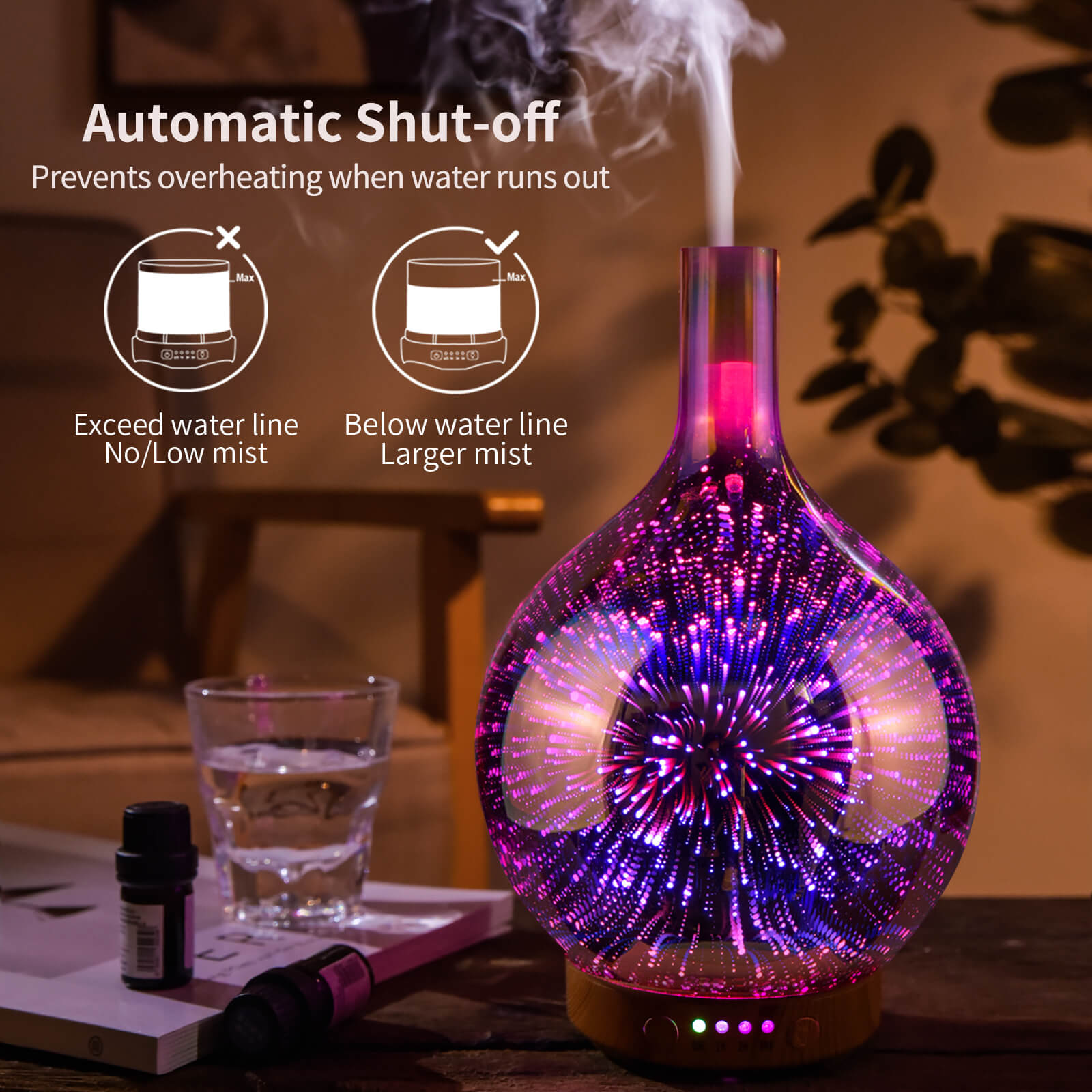 Rose gold sale essential oil diffuser